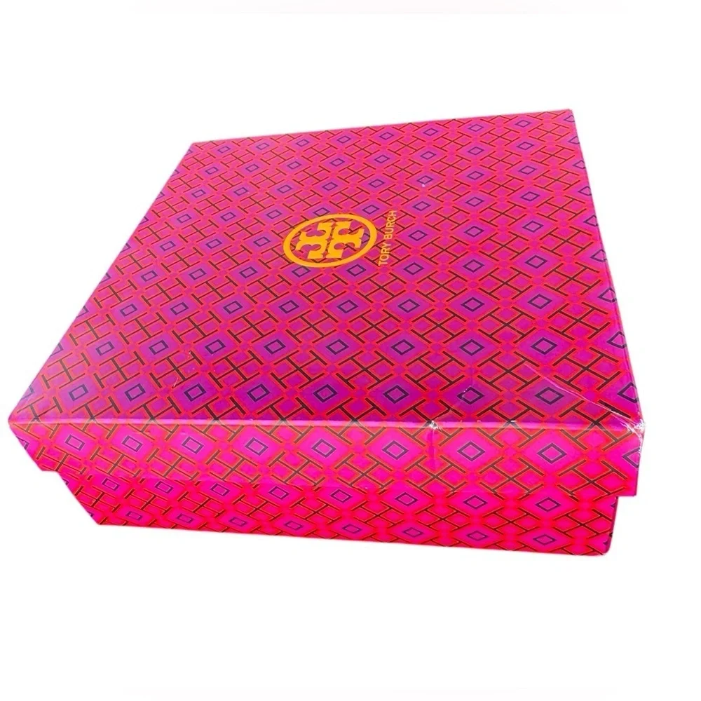 NIB TORY BURCH BROOKE STAMPED HEEL ROUND TOE LEATHER BOOTIE